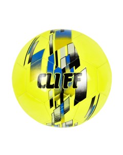 Мяч футбольный CF 3263 4 размер с отскоком PU желтый Cliff