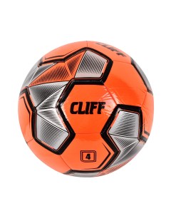 Мяч футбольный CF 3253 4 размер с отскоком PU оранжевый Cliff