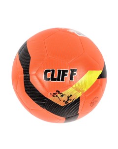 Мяч футбольный HS 3235 4 размер с отскоком PU Hibrid оранжевый Cliff