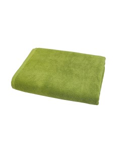 Банное полотенце махровое 70х140 см пл 500гр м2 зеленый цвет Tcstyle