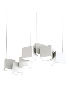 Светильник потолочный LED Куб E27 белый Simig lighting