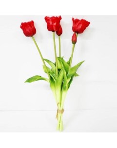 Искусственный букет тюльпаны KR_10152 45 см 5 шт Конэко-о
