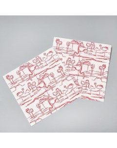 Салфетки Фламинго бумажные 20 шт Страна карнавалия