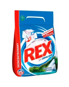 Стиральный порошок REX 3x Active Color для белого белья 1 5 кг Burnus