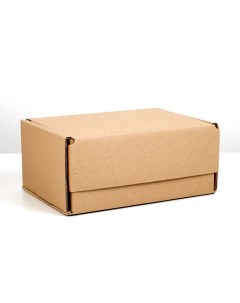 Коробка самосборная 22 х 16 5 х 10 см 3 шт Русэкспресс
