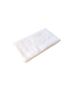 Махровое полотенце 50x70 банное белого цвета 10 шт 430 г м2 Tcstyle