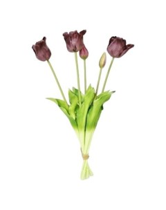Искусственный букет тюльпаны KR_10151 45 см 5 шт Конэко-о