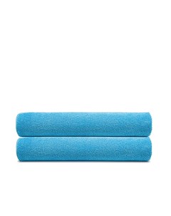 Набор полотенец 70х140 махровые банные голубого цвета 2 шт Tcstyle