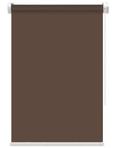 Рулонная штора Basic 55 х 160 см коричневая Fixline amigo