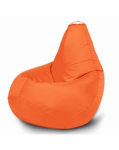 Кресло мешок груша XL Компакт оксфорд оранжевый Nobrand