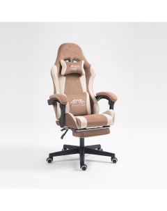 Игровое компьютерное кресло EC 01 коричневое без подножки Emperor camp