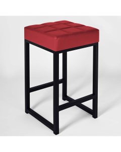 Полубарный стул для кухни 66 см красный Skandy factory