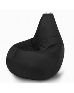 Кресло мешок груша XL Компакт оксфорд черный Nobrand