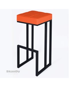 Барный стул для кухни Джаз 81 см оранжевый Skandy factory
