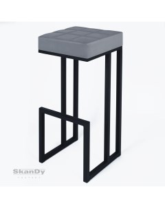 Барный стул для кухни Джаз 81 см серый Skandy factory