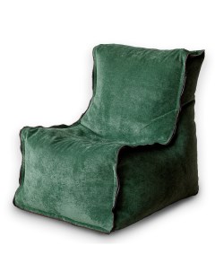 Модульное бескаркасное кресло трансформер Лофт микровельвет зелёный Nobrand