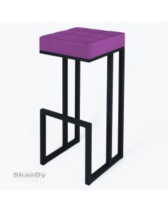 Барный стул Джаз 81 см фиолетовый Skandy factory