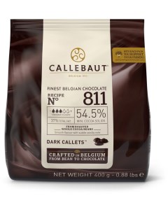Шоколад темный 54 5 какао 811 E0 D94 0 4 кг Callebaut