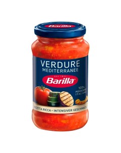 Соус Verdure Mediterranee томатный со средиземноморскими овощами 400 г Barilla