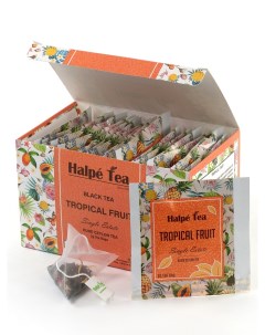 Чай фруктовый в пирамидках 20 пакетиков 100 г Halpe tea