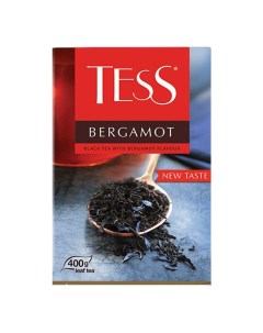 Чай черный Bergamot листовой 400 г Tess
