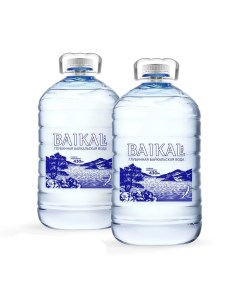 Глубинная байкальская вода Байкал 430 пэт 5л негазированная 2 шт Baikal430