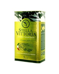 Оливковое масло Extra Virgin нерафинированное 5 л Stella vittoria