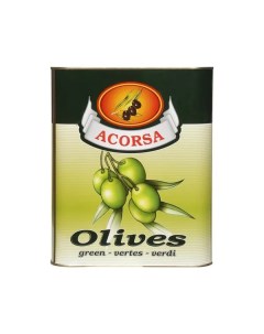 Оливки зеленые без косточки 300 г Acorsa
