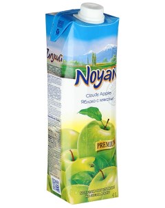 Яблочный сок прямого отжима premium без сахара 1 л Noyan