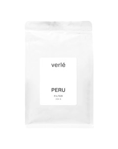 Кофе Перу арабика в зернах 250 г Verle