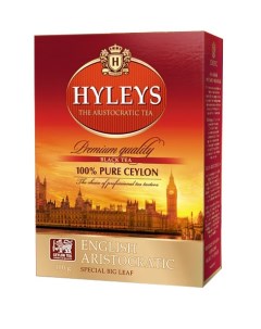Чай черный Английский аристократический крупнолистовой 100 г Hyleys