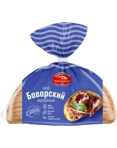 Хлеб Баварский пшеничный половинка в нарезке 350 г Черемушки