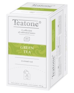 Чай зеленый 25 пак Teatone