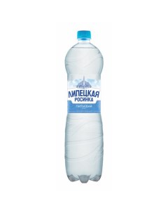 Вода питьевая Лайт негазированная 1 5 л Липецкая росинка