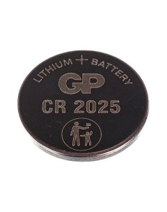 Батарейка Gp Cr2025 Bl1 Lithium 3V 1 10 600 арт GP CR2025 7CR1 Gp batteries
