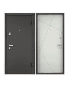 Дверь входная Torex для квартиры металлическая Defender X 950х2050 правый серый Torex стальные двери