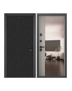 Дверь входная для квартиры металлическая Torex Comfort X 950х2070 левый зеркало Torex стальные двери