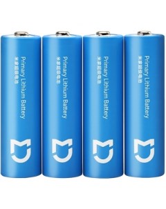 Батарейки Mijia Super Battery Pack 4шт голубой Xiaomi
