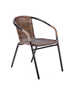 Садовое кресло Bistro Cz 168к 52х58х74см коричневый Гринхауз