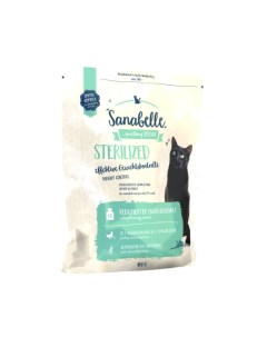 Сухой корм для кошек Sterilized для стерилизованных домашняя птица 0 4кг Sanabelle
