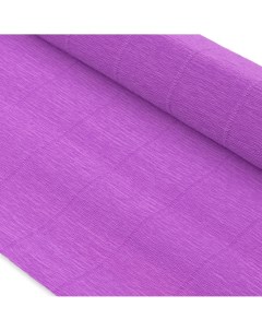Упаковочная бумага 903673 креповая гофрированная фиолетовая 2 5м Айрис