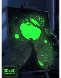 Картина по номерам со светящейся краской аниме Сэйлор Мун 1507 В 30x40 Бруталити