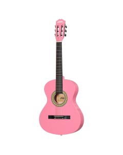 G 36 Pk 3 4 Классическая Уменьшенная детская гитара размер 3 4 9 14 лет розовая Jool