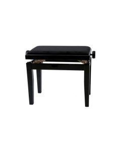 Deluxe Black High Gloss 130010 банкетка для пианино черная глянцевая прямые ножки Gewa