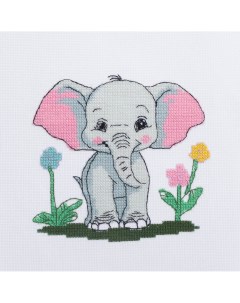 Набор для вышивания Kids Слонёнок в цветах 273 19 18 см Hobby&pro