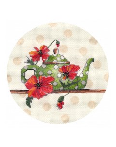 Набор для вышивания Чайная миниатюра 1 15 15см 1 шт Овен
