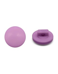 NE68 Пуговица 16L 10мм на ножке пластик Purple фиолетовый Айрис