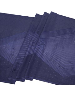 SU 137 Ткань эластичная бельевая 40 5см 10м т синий Айрис