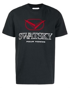 Swatsky футболка с вышитым логотипом Swatsky