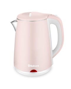 Чайник SA 2150WP розовый молочный Sakura